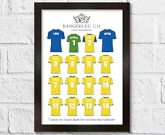 Personalised football team for sale  Delivered anywhere in UK