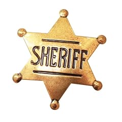 Sheriff badges metal for sale  Delivered anywhere in USA 