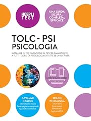 Tolc psi psicologia. usato  Spedito ovunque in Italia 
