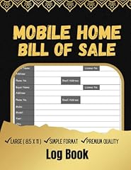 Mobile home bill for sale  Delivered anywhere in UK