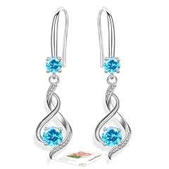 Blue earrings women for sale  Delivered anywhere in UK