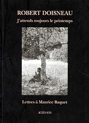 Attends printemps lettres d'occasion  Livré partout en Belgiqu