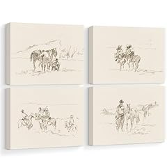 Western cowboy wall for sale  Delivered anywhere in USA 