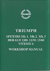 Triumph spitfire mk. d'occasion  Livré partout en France