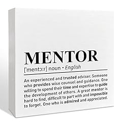 Mentor thank appreciation for sale  Delivered anywhere in Ireland