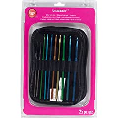 Boye Crochet Hook, Multicolor 25 Piece, used for sale  Delivered anywhere in USA 