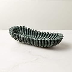 Oval fluted green for sale  Delivered anywhere in USA 