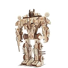 Robot legno puzzle usato  Spedito ovunque in Italia 