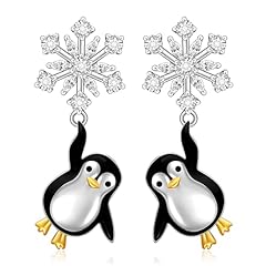 Penguin earrings christmas for sale  Delivered anywhere in USA 