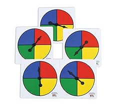 LEARNING ADVANTAGE Four-Color Spinners - Set of 5 - for sale  Delivered anywhere in USA 