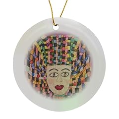 Circle porcelain ornament for sale  Delivered anywhere in USA 