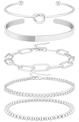 Aozel silver bangle for sale  Delivered anywhere in USA 