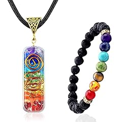Chakra necklace bracelet for sale  Delivered anywhere in USA 
