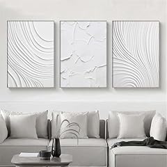 Ecyanlv white abstract for sale  Delivered anywhere in UK