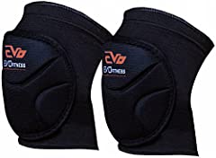 EVO Fitness Knee Pads Brace Support Elasticated Work for sale  Delivered anywhere in UK