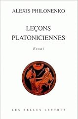 Leçons platoniciennes. d'occasion  Livré partout en France