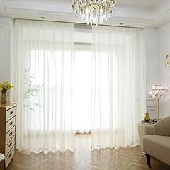 Mianbo beige sheer for sale  Delivered anywhere in USA 