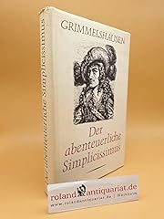 Abenteuerliche simplicissimus  gebraucht kaufen  Wird an jeden Ort in Deutschland