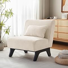 Upholstered armless accent for sale  Delivered anywhere in USA 