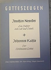 Gotteszeugen joachim neander gebraucht kaufen  Wird an jeden Ort in Deutschland