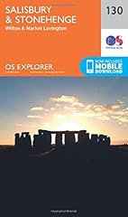 Salisbury stonehenge map for sale  Delivered anywhere in UK