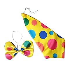 Binaryabc clown tie for sale  Delivered anywhere in USA 
