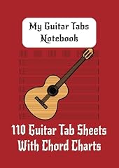 Guitar tabs notebook for sale  Delivered anywhere in USA 