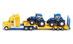 siku 1805, Lorry with New Holland Tractors, 1:87, Metal/Plastic, for sale  Delivered anywhere in Ireland