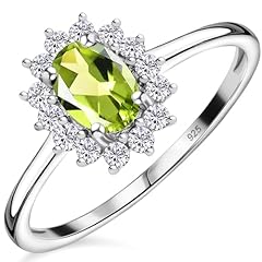 Tjc peridot halo for sale  Delivered anywhere in UK