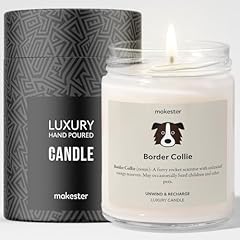 Border collie candle for sale  Delivered anywhere in UK