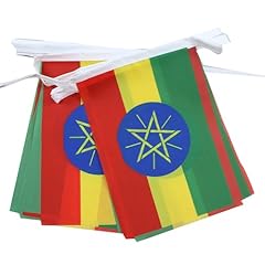 Flag ethiopia bunting for sale  Delivered anywhere in UK