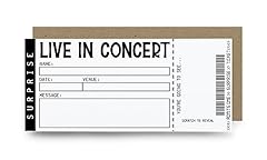 Surprise concert ticket for sale  Delivered anywhere in USA 