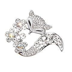 Rhinestone animal brooches for sale  Delivered anywhere in UK