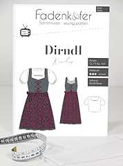 Papierschnittmuster dirndl kin gebraucht kaufen  Wird an jeden Ort in Deutschland