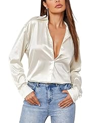 Zeagoo seidenbluse damen gebraucht kaufen  Wird an jeden Ort in Deutschland