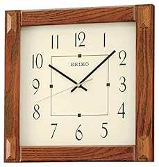 Seiko clock brown for sale  Delivered anywhere in USA 