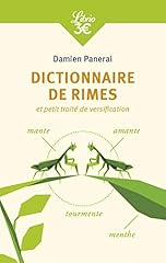 Dictionnaire rimes petit d'occasion  Livré partout en France