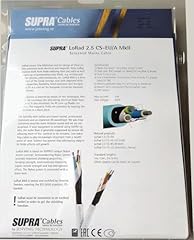 Supra cables netzkabel gebraucht kaufen  Wird an jeden Ort in Deutschland