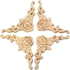 4pcs rose carved for sale  Delivered anywhere in USA 
