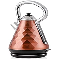 Ovente Electric Kettle Hot Water Boiler Stainless Steel for sale  Delivered anywhere in USA 