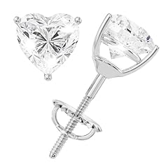 Moissanite stud earrings for sale  Delivered anywhere in UK