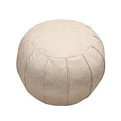 Unstuffed round pouffe for sale  Delivered anywhere in UK