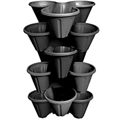 6 x CrazyGadget® Strawberry Planter Trio 3 Pot Tri-Pot for sale  Delivered anywhere in UK
