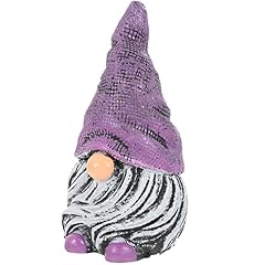 Purple resin gnome for sale  Delivered anywhere in UK