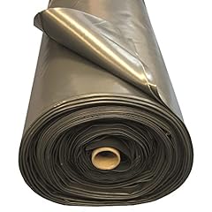 Used, Black Extra Heavy Duty Polythene Plastic Roll Sheeting for sale  Delivered anywhere in UK