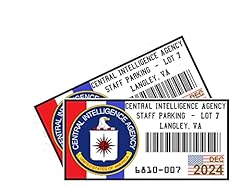 Cia parking stickers for sale  Delivered anywhere in USA 