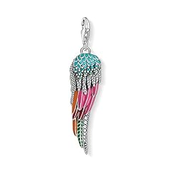 Thomas Sabo Women Charm Pendant Parrot Wing Charm Club, used for sale  Delivered anywhere in UK