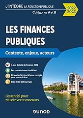 Finances publiques 2022 d'occasion  Livré partout en France
