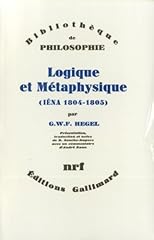 Logique métaphysique d'occasion  Livré partout en Belgiqu