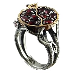 Xdhldulyk garnet ring for sale  Delivered anywhere in USA 